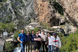 Dubrovnik to Sarajevo: 1-Way Mostar, Blagaj & Počitelj Tour