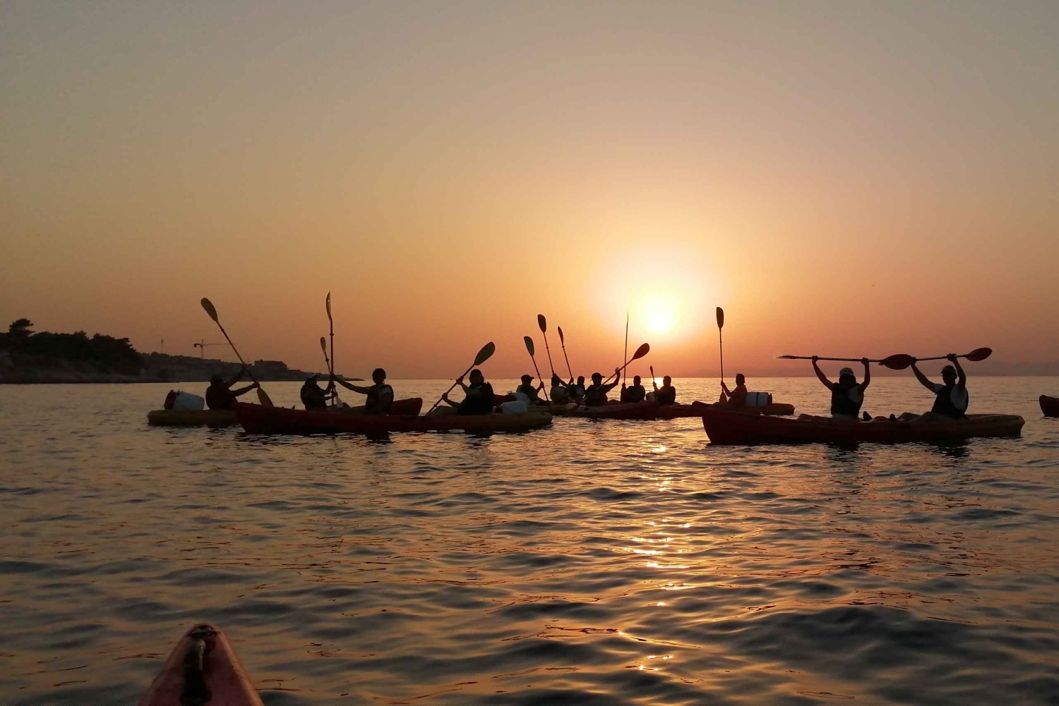 Dubrovnik: Excursiones guiadas de kayak de mar y snorkel de un día o al atardecer