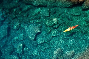 Dubrovnik: Passeio de caiaque no mar com lanche de frutas