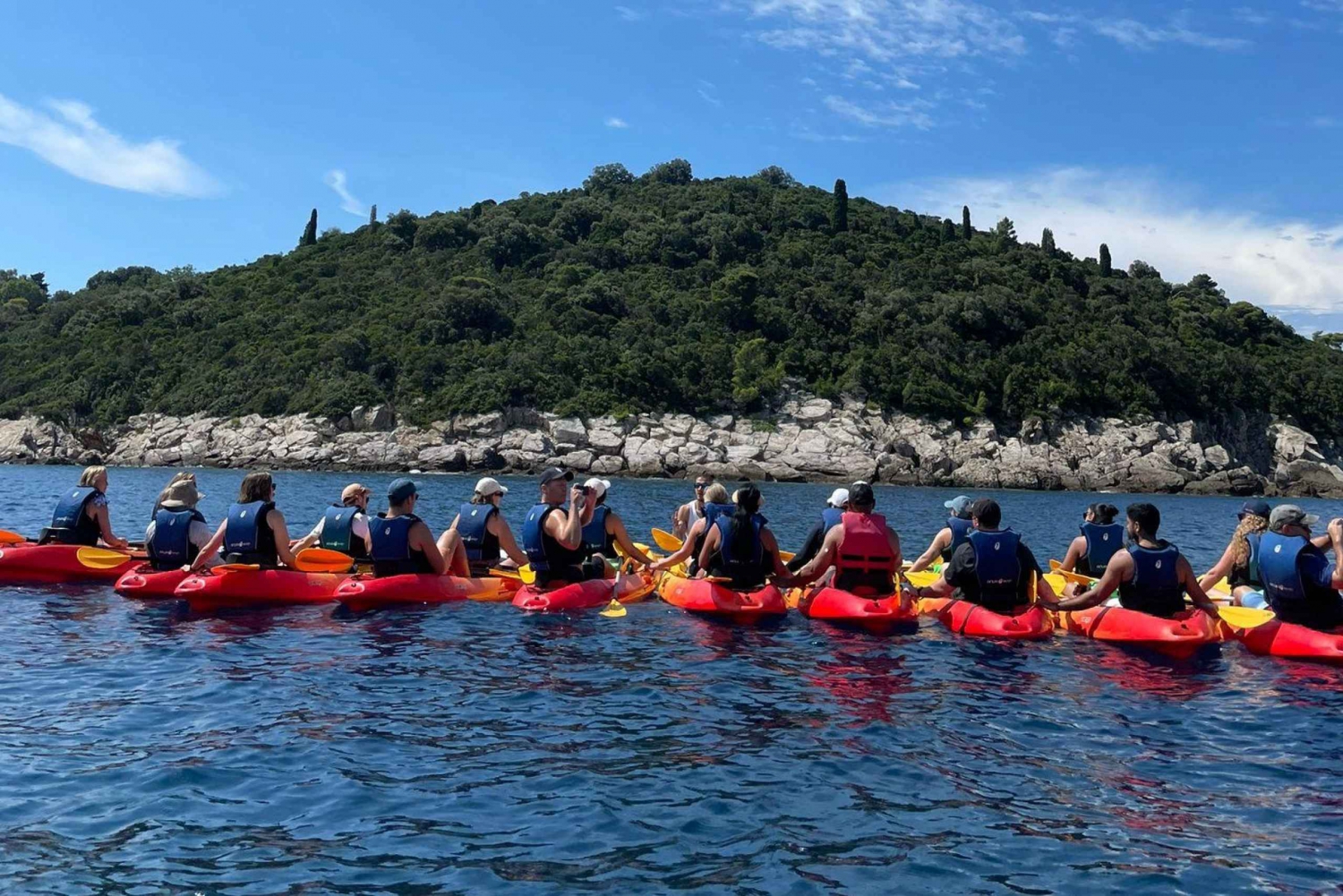 Dubrovnik: Sunset Kayaking and Snorkeling Tour