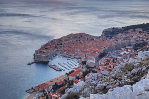 Dubrovnik: Sunset Panorama Tour with Glass of Wine