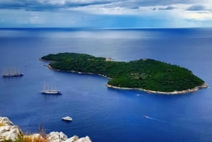 Dubrovnik: tour panoramico al tramonto con bicchiere di vino