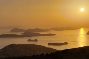Dubrovnik: excursão panorâmica ao pôr do sol com taça de vinho