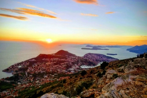 Dubrovnik: Solnedgang Panorama Tour med et glas vin