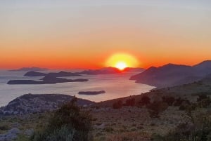 Dubrovnik: zonsondergang panoramatour met glas wijn