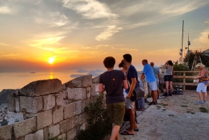 Dubrovnik: zonsondergang panoramatour met glas wijn