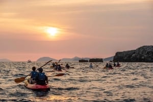 Dubrovnik : Excursion en kayak de mer au coucher du soleil