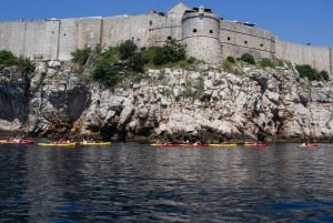Dubrovnik : Excursion en kayak de mer au coucher du soleil