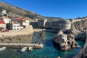 Dubrovnik : Vieille ville, visite guidée des remparts et vue sur l'Adriatique