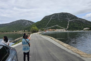 Dubrovnik: til SPLIT Privat transfer med stop i Ston