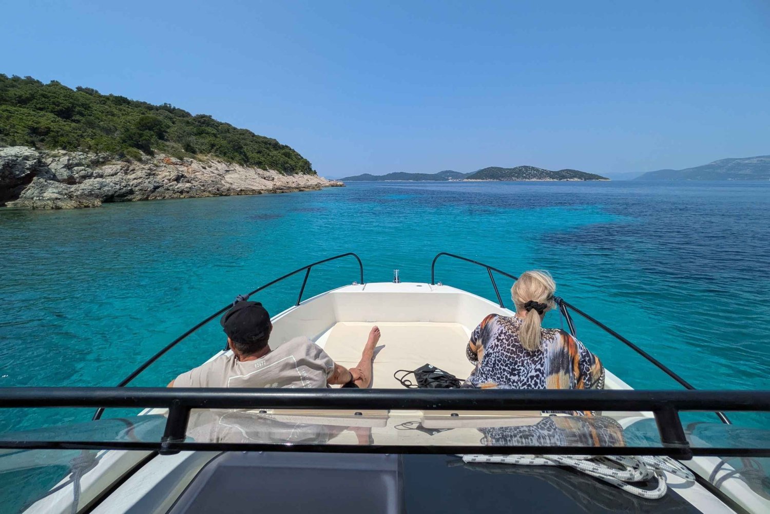 Dubrovnik : tour privé en bateau au coucher du soleil dans les îles Élaphites