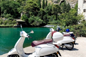 Дубровник: прокат Vespa