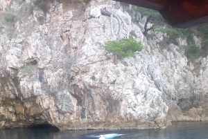 Elaphite Islands Cruise en Blue Cave Snorkeling Boot Tour
