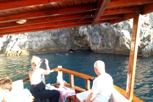 Elaphite Islands Cruise en Blue Cave Snorkeling Boot Tour