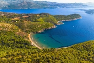 Ilhas Elaphiti: excursão de dia inteiro em 3 ilhas com almoço