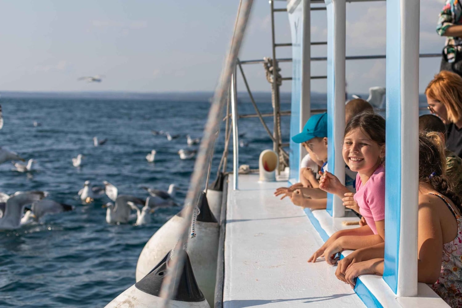 ファザーナ：ブリユニ国立公園のパノラマと島での泳ぎ休憩