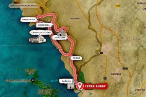 Fažana/Pula: Officiell Istra Buggy 'Classico'-tur