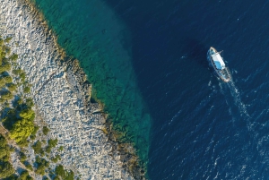 Fra Biograd: Tur til den gylne øya Vrgada med lunsj
