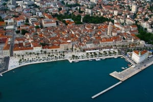 Из Брача: панорамный полет над Брачем, Хваром, Шолтой и Сплитом