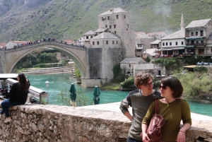 Dubrovnikista: 1-suuntainen matka Sarajevoon Mostarin ja Konjicin kautta.