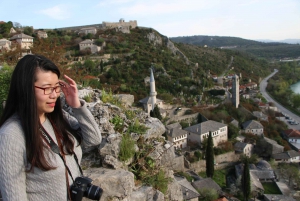 De Dubrovnik: Excursão de ida para Sarajevo via Mostar e Konjic