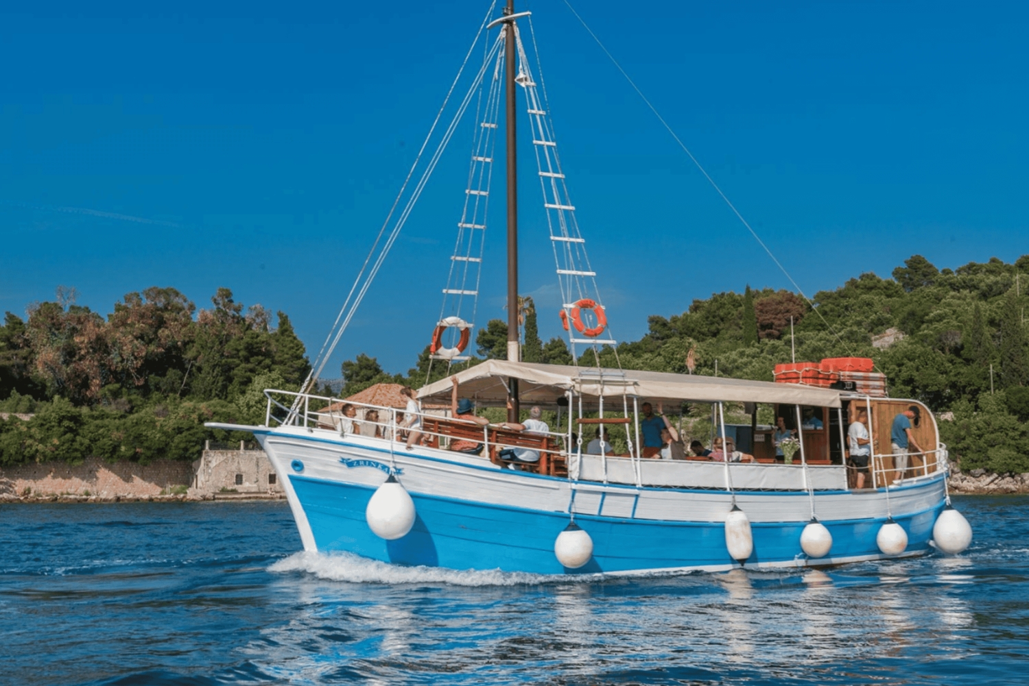 Da Dubrovnik: Tour in barca per le isole Kolocep, Lopud e Sipan