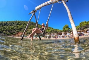 Da Dubrovnik/Cavtat: Grotta Azzurra, giro in motoscafo sulla spiaggia di Sunj
