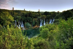 Dubrovnikista: Kravicen vesiputoukset: Päiväretki Mostariin ja Kravicen putouksille