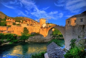 Ab Dubrovnik: Tagestour nach Mostar und zu den Kravica-Wasserfällen
