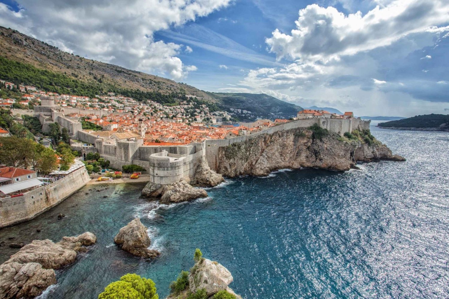 Dubrovnikista: Elafiti-saarihyppely ja lounas