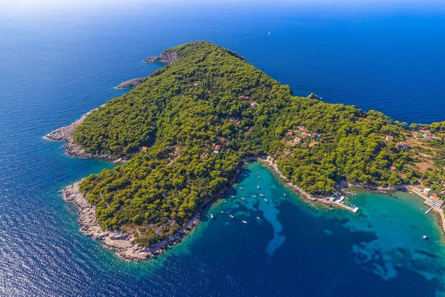 From Dubrovnik: Elaphite Islands Day Trip with Lunch