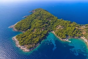 Från Dubrovnik: Dagsutflykt till Elafitiöarna med lunch