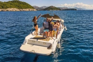 Fra Dubrovnik: Elaphiti Islands & Blue Cave Speedboat Tour