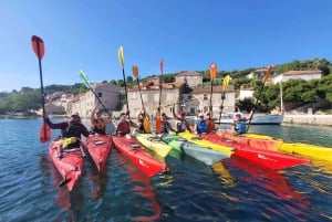 De Dubrovnik: Passeio de caiaque e de bicicleta pelas Ilhas Elaphiti
