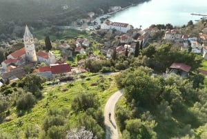 Vanuit Dubrovnik: Elaphiti eilanden kajak- en fietstocht