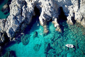 Z Dubrownika: Całodniowa prywatna wycieczka łodzią na wyspę Elafiti