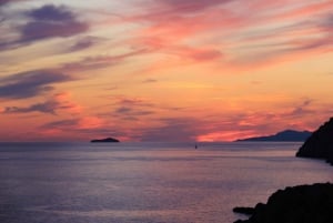 Från Dubrovnik: Golden Hour Sunset Cruise med gratis drinkar