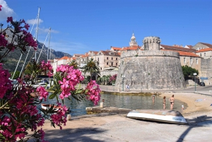 ドゥブロヴニクから：ペリエシャツとコルチュラのガイド付きツアー