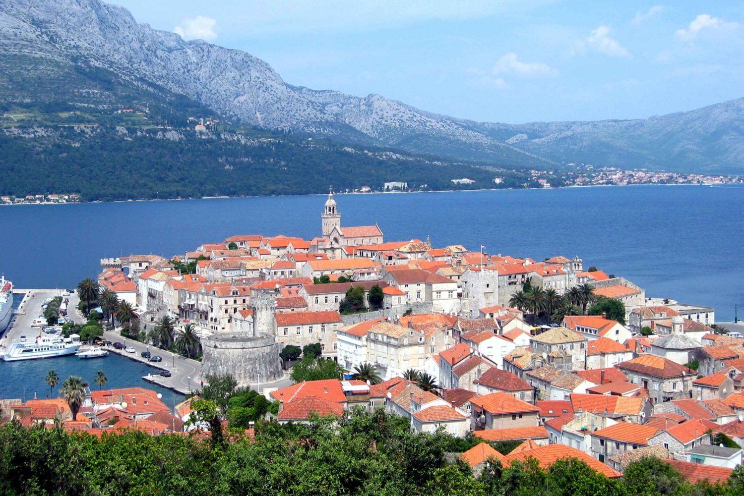 From Dubrovnik: Korcula Island Tour with Wine Tasting