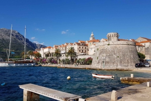 From Dubrovnik: Korcula Island Tour with Wine Tasting