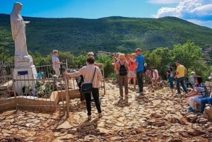 Fra Dubrovnik: Dagstur til pilgrimsstedet Medjugorje