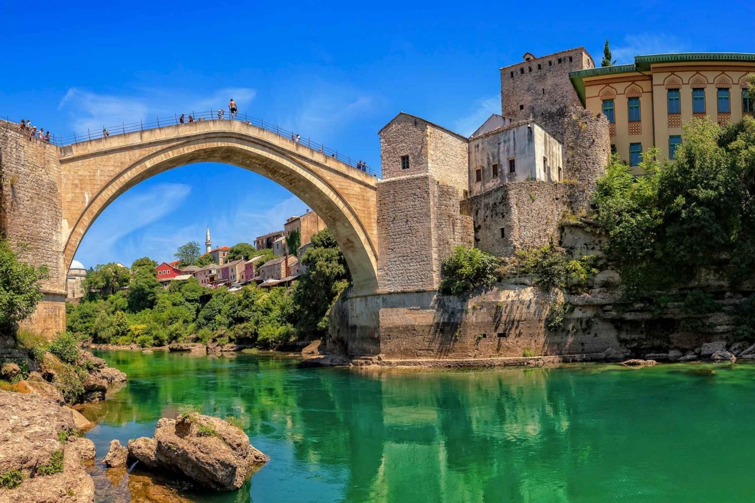 Fra Dubrovnik: Mostar og Medjugorje Heldagstur