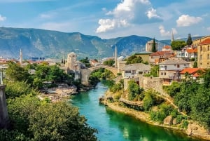 Fra Dubrovnik: Heldagstur til Mostar og Medjugorje