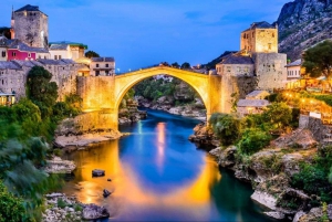 From Dubrovnik: Mostar, Kravica Waterfalls, and Kajtaz Tour