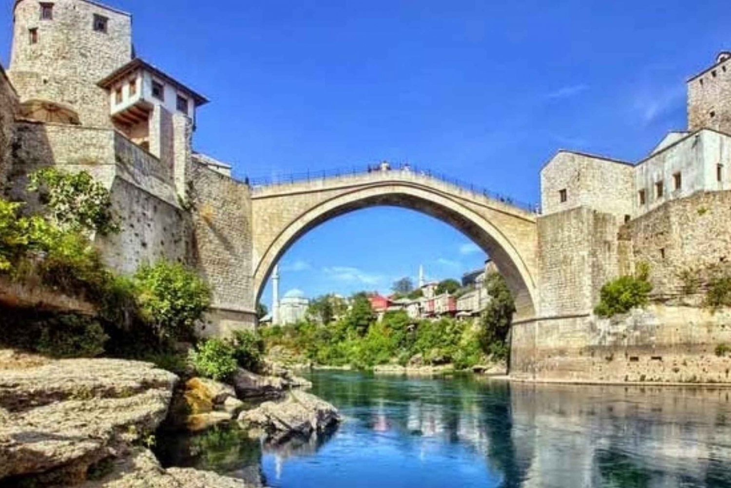 Fra Dubrovnik: Omvisning av Mostar og Kravicafossene