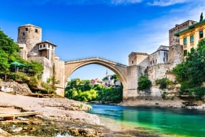 Från Dubrovnik: Mostar & Kravica Waterfalls Small-Grupp Tour