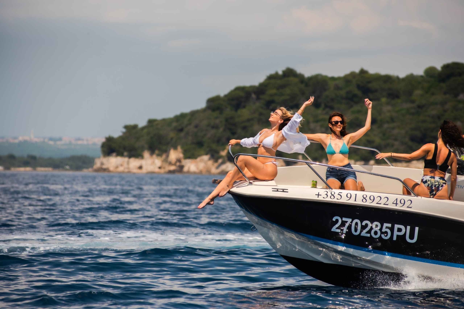 Van Fažana: snorkelen bij de zeegrot en het eiland Brijuni