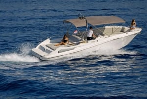 Da Hvar: Grotta verde e Grotta azzurra, tour di 1 giorno