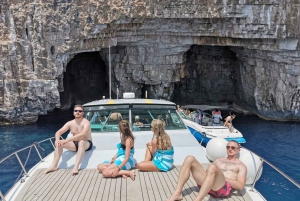 From Hvar: Blue Cave and Island-Hopping Yacht Tour