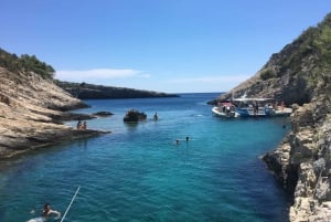Från Hvar: Blå grotta, Gröna grottan och 5 öar med speedboat